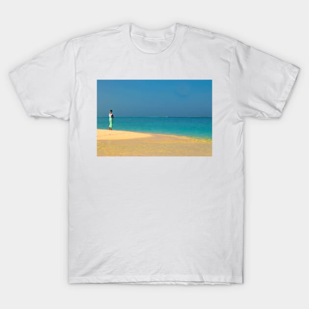 Turquoise Waters T-Shirt by Memories4you